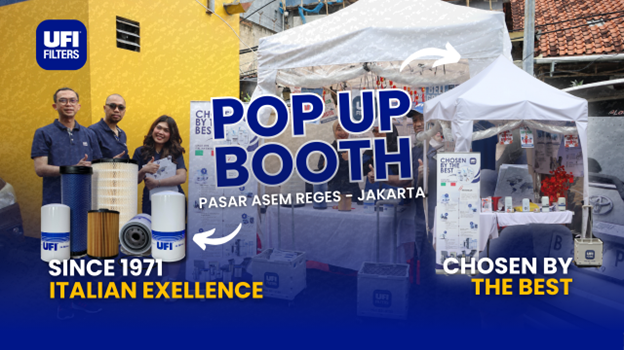 Pop Up Booth UFI Filter 2026: Antusiasme Tinggi dari Pelaku Usaha & Pengunjung di Jakarta